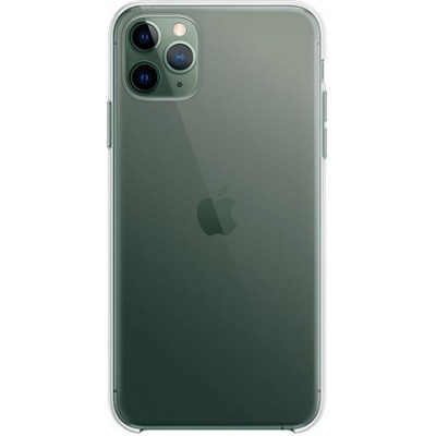 Чехол силиконовый прозрачный для iPhone 11 Pro, Pro Max