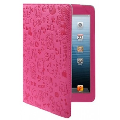 Бархатный кейс iPad Air розовый