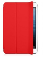 Кожаный кейс iPad Mini красный