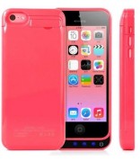 Чехол-аккумулятор iPhone 5c розовый
