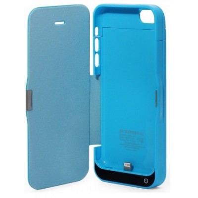 Кейс-аккумулятор iPhone 5c синий