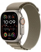 Apple Watch Ultra 2 (2023) 49mm Titanium Case Olive Alpine loop