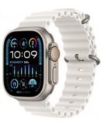 Apple Watch Ultra 2 (2023) 49mm Titanium Case White Ocean Band