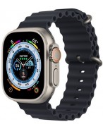 Apple Watch Ultra 49mm Titanium Case Midnight Ocean Band