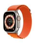 Apple Watch Ultra 49mm Titanium Case Orange Alpine