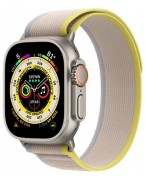 Apple Watch Ultra 49mm Titanium Case Yellow Beige Trail