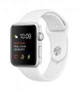 Apple Watch 42 mm silver-sport white